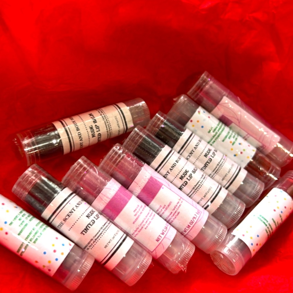 Tinted lip balm